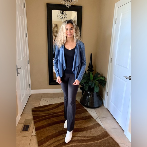 LN KUT FROM THE KLOTH JACKET. FEELS LIKE SUEDE BUT MACHINE WASH  & DRY. DARLING - Picture 1 of 10